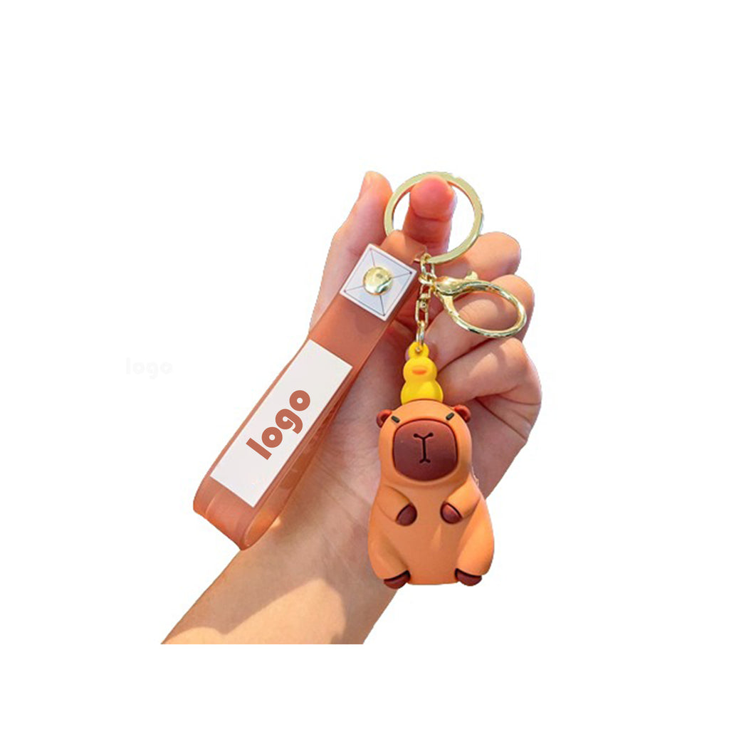 Cartoon Capybara Key Chain