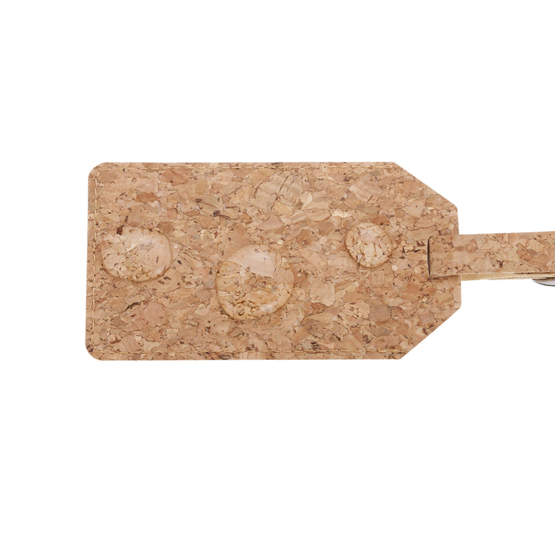 Environmentally Friendly Cork Luggage Tag
