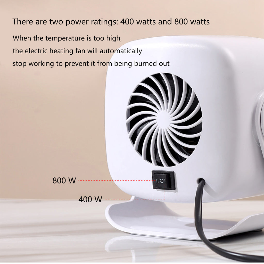 Space Portable Heater Overheating Protection Low Consumption