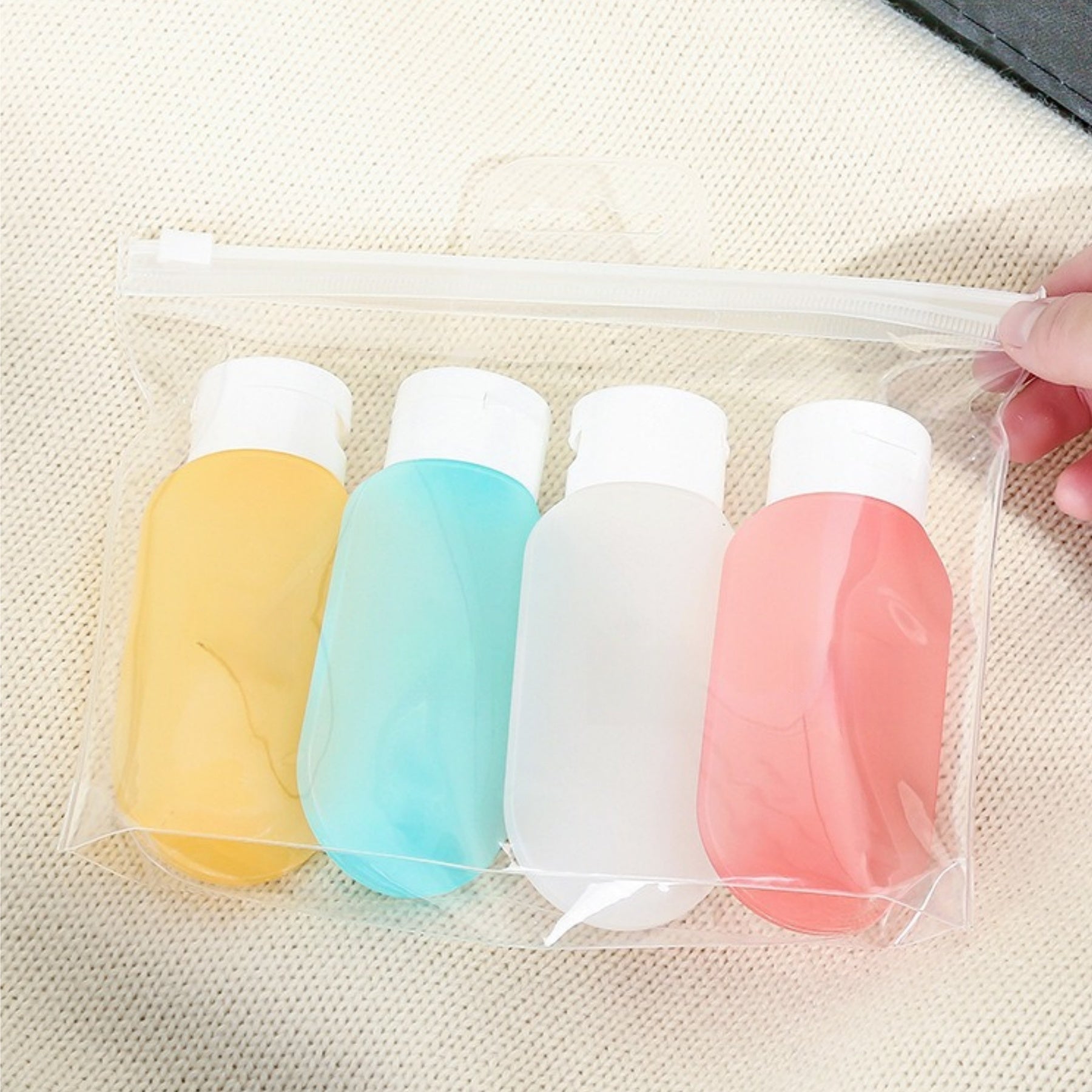 Portable Toiletry Dispenser Bottles