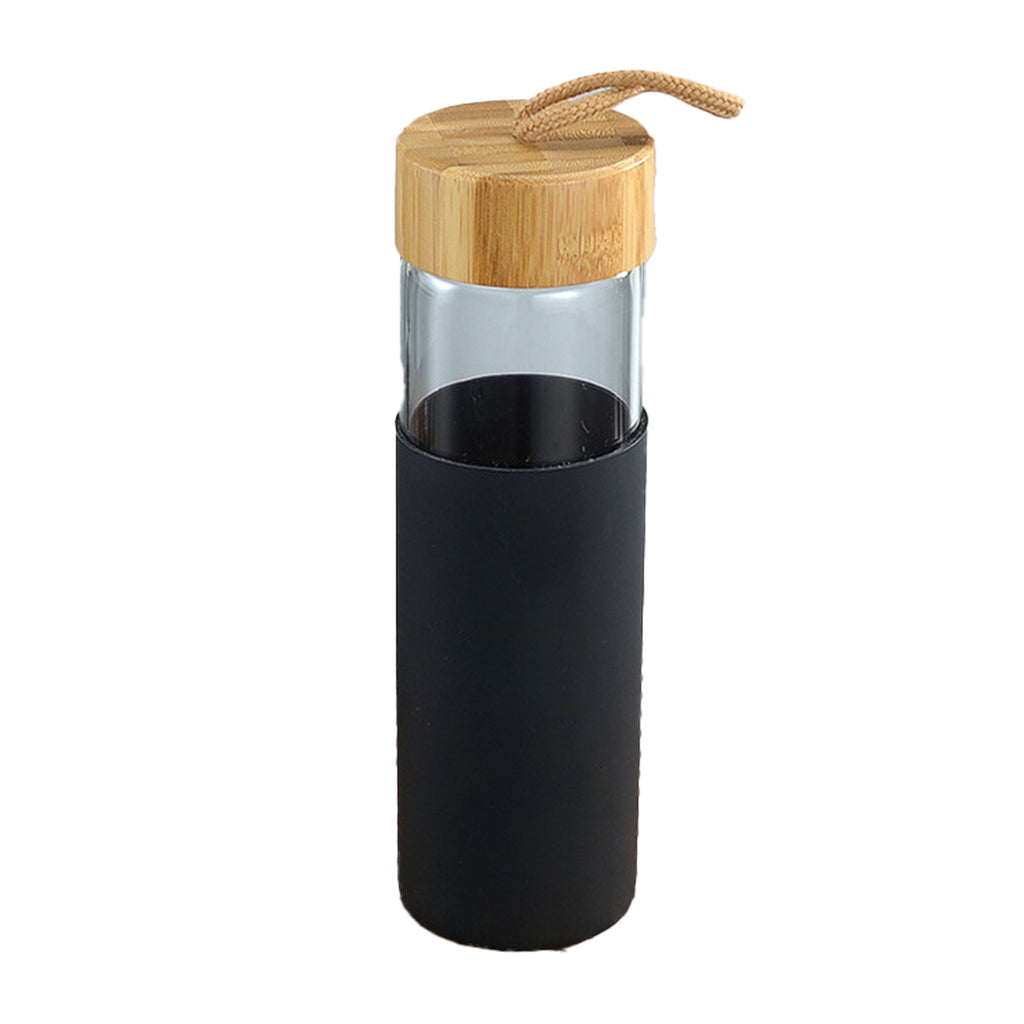 Glass Cup With A Silicone Sleeve