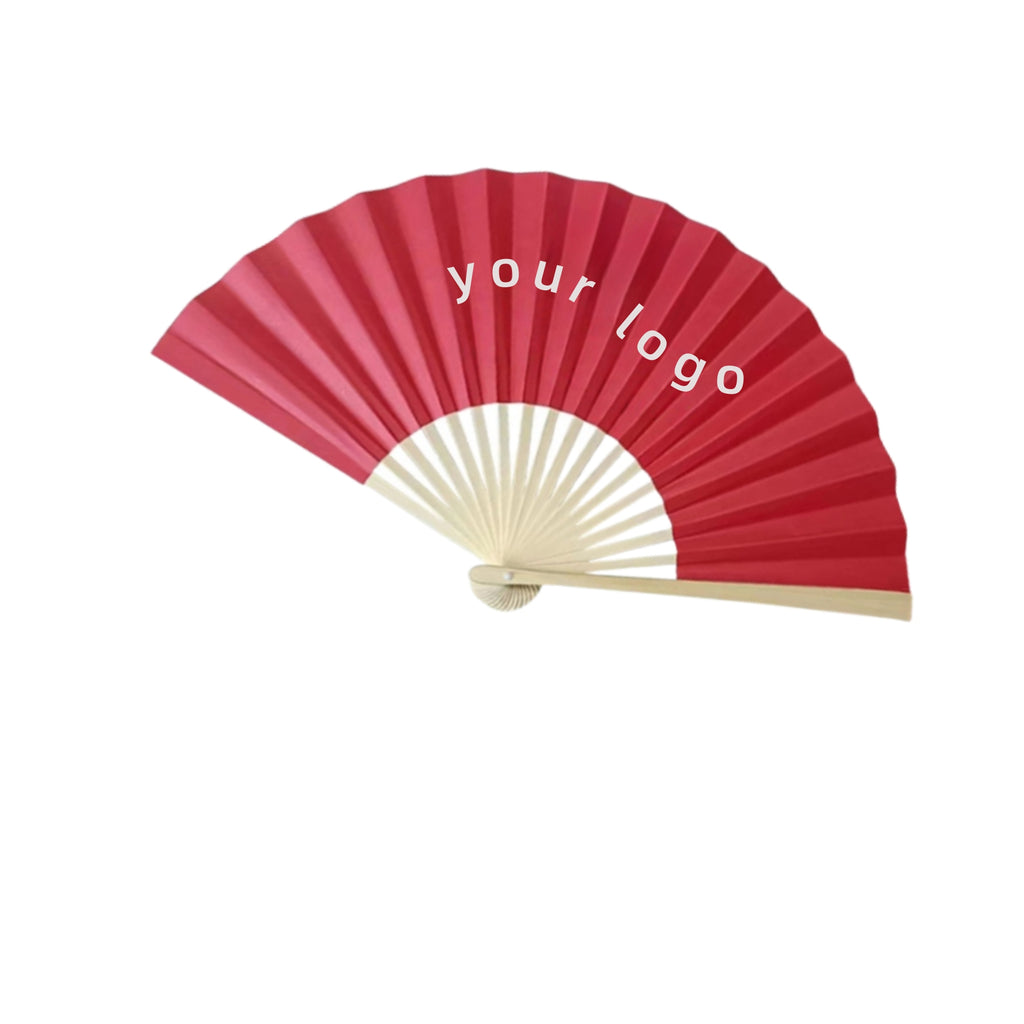 Customized Wooden Frame Craft Fan