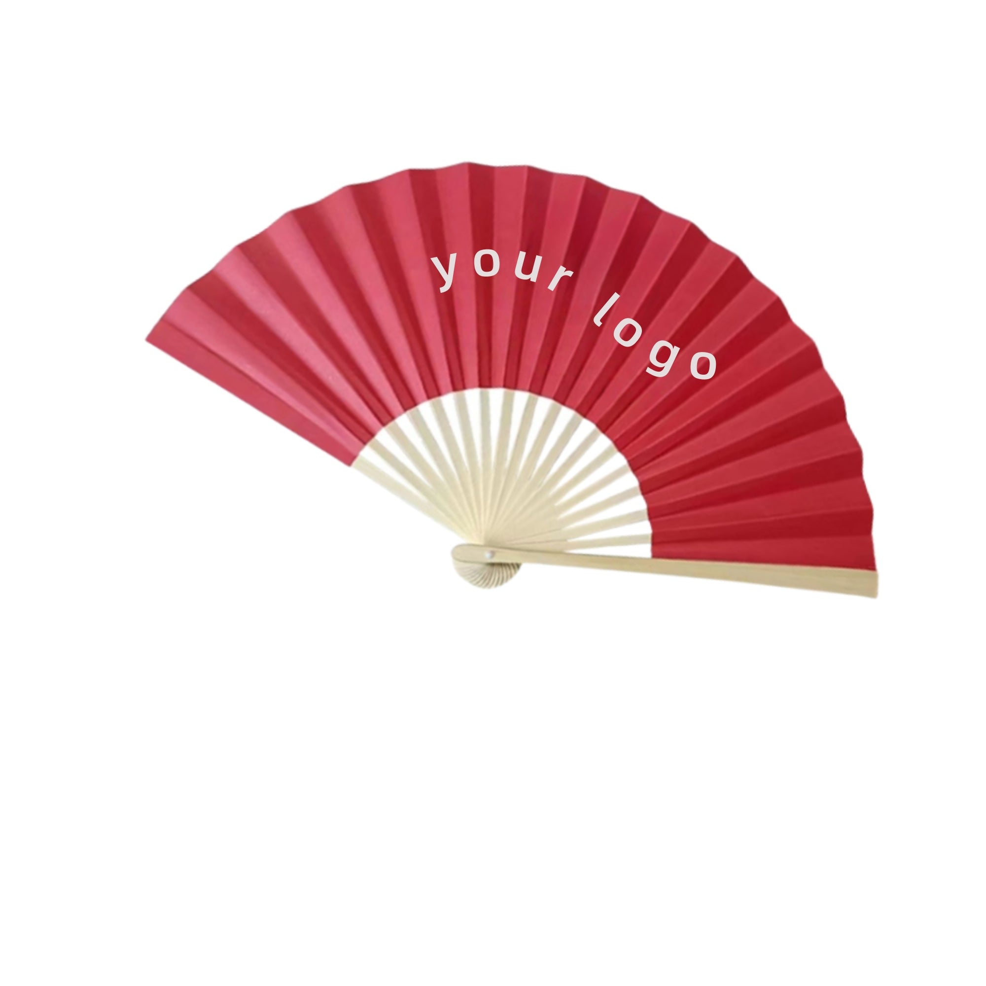 Customized Wooden Frame Craft Fan