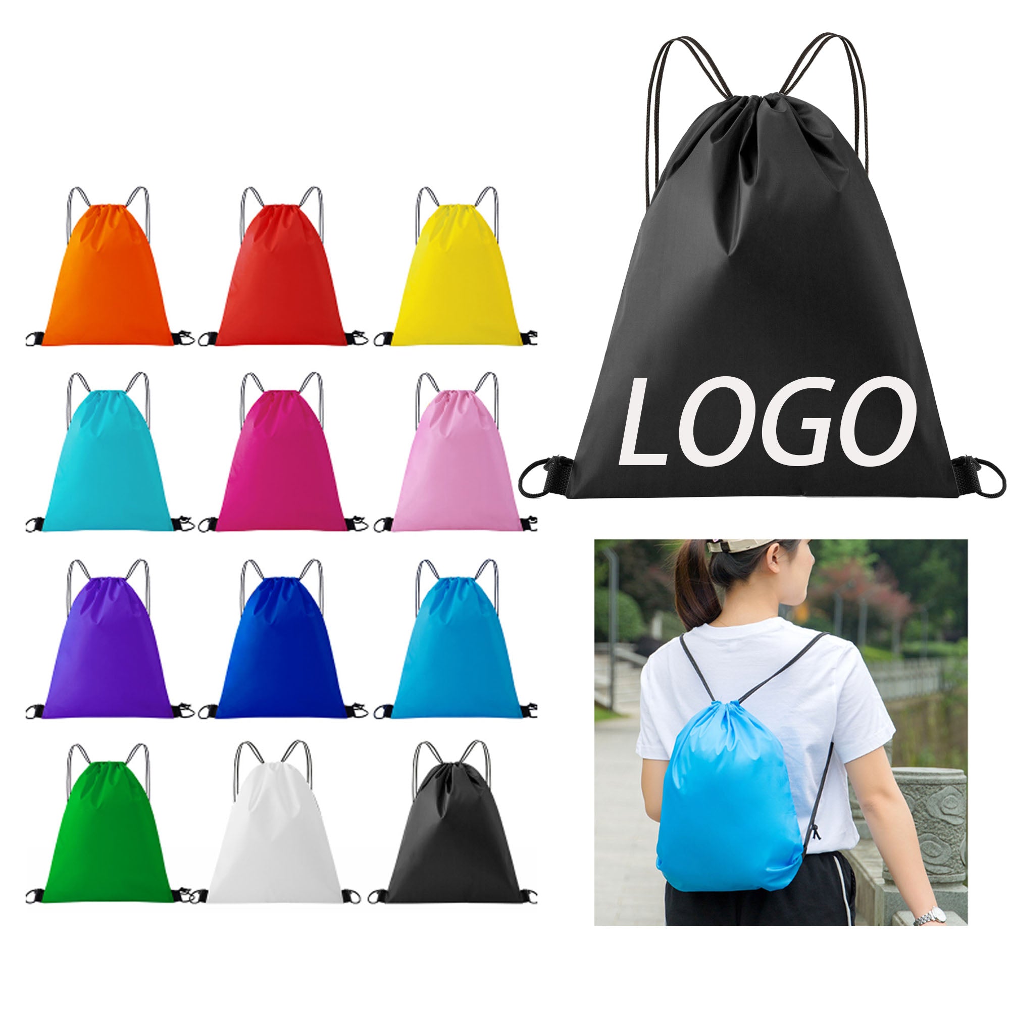 Drawstring Gym Bag