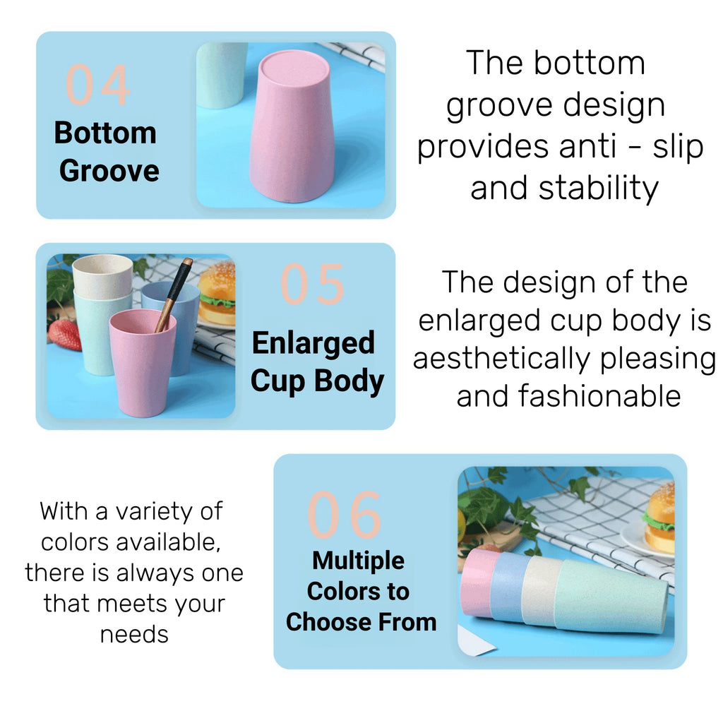 Wheat Straw Water Cup