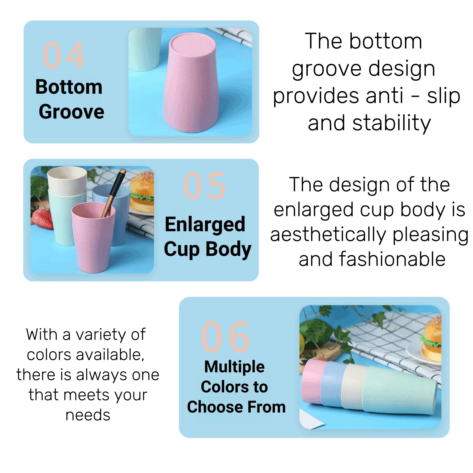 Wheat Straw Water Cup