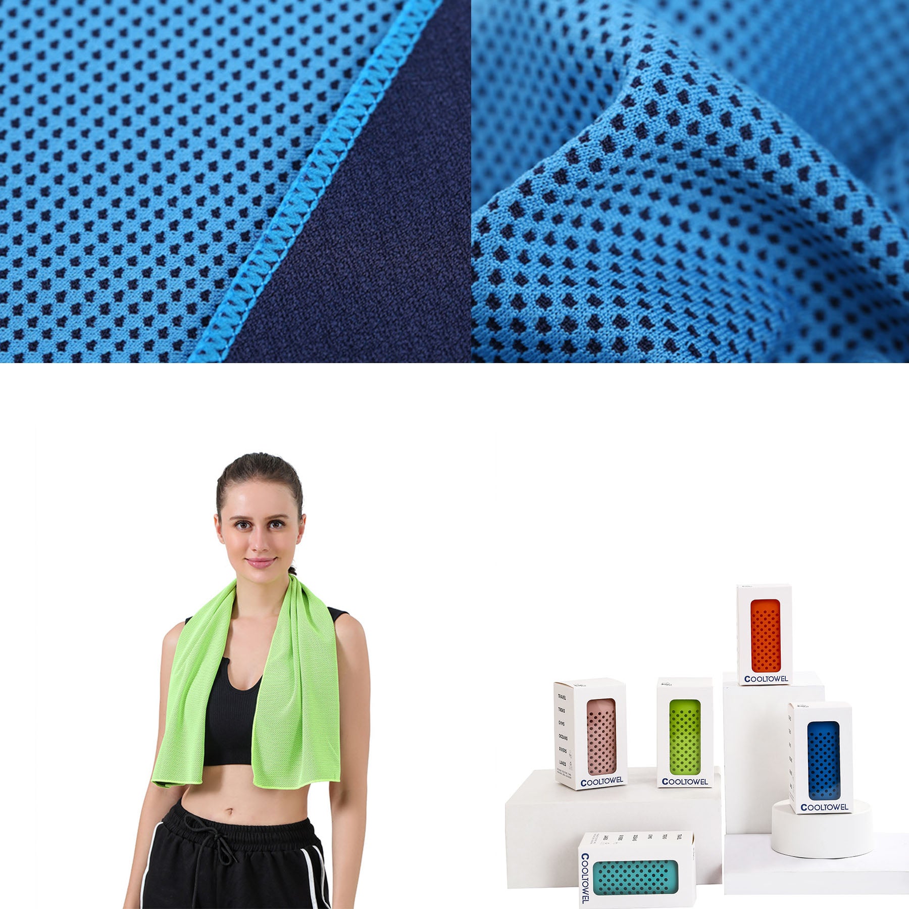 Silicone Casing Quick Drying Cold Towel