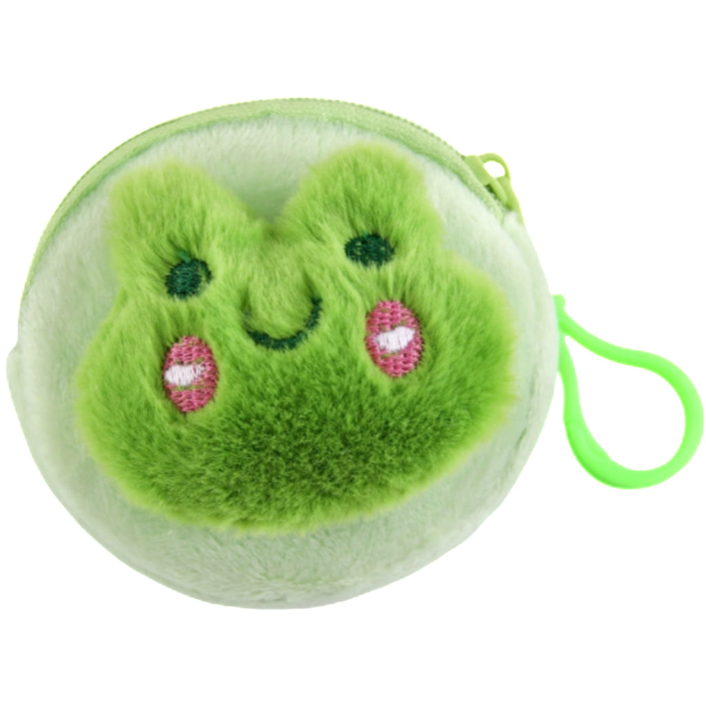 Plush Coin Pouch With A Keychain