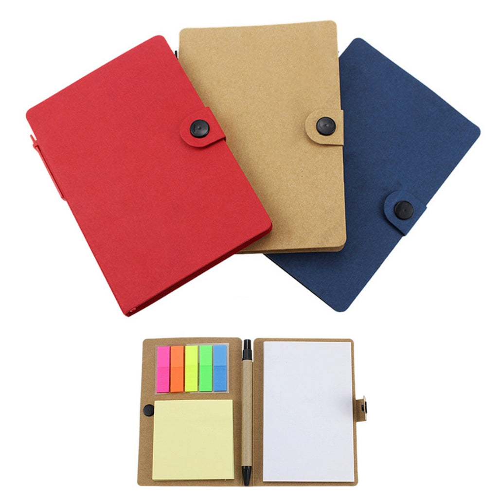 Notebooks W/Sticky Notes Flags And Pen