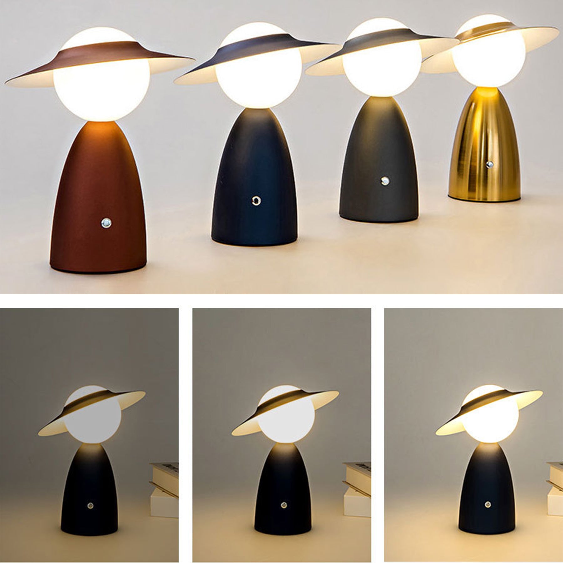 Hat Molding Eye Protection Night Light Lamp