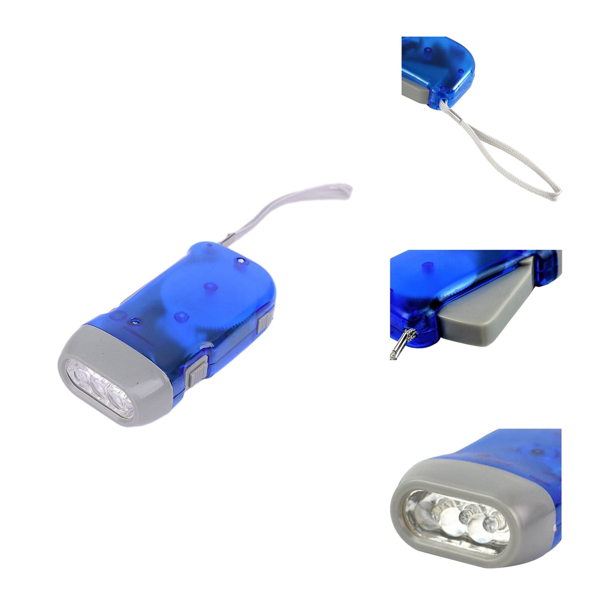 Hand Cranking Portable Flashlight