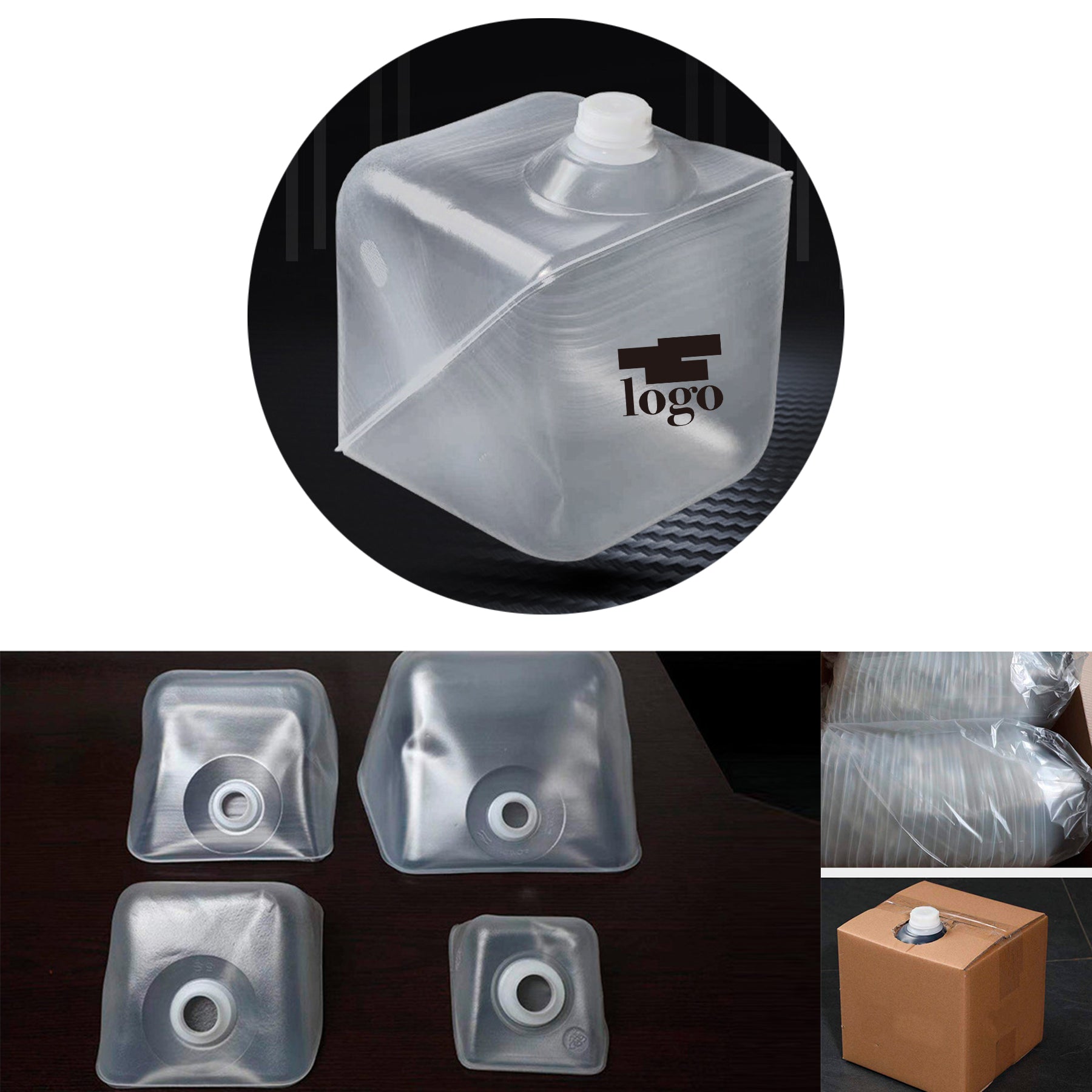 Collapsible Water Storage Containers