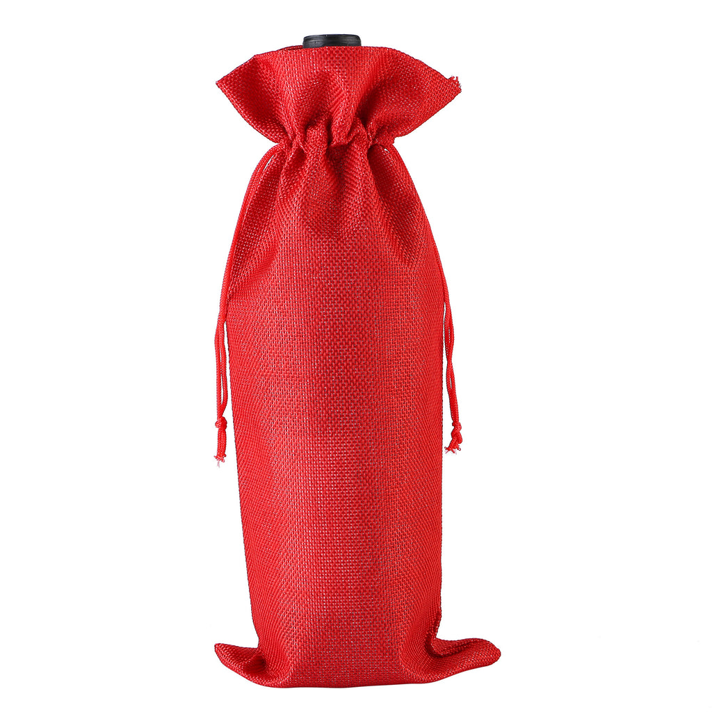 Linen Bundle Lipstick Wine Bag