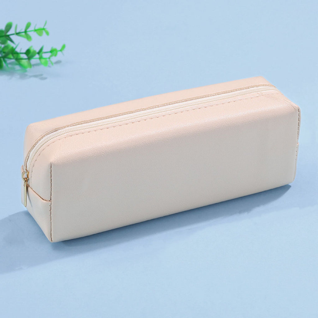 PU Leather Large-capacity Pen Case