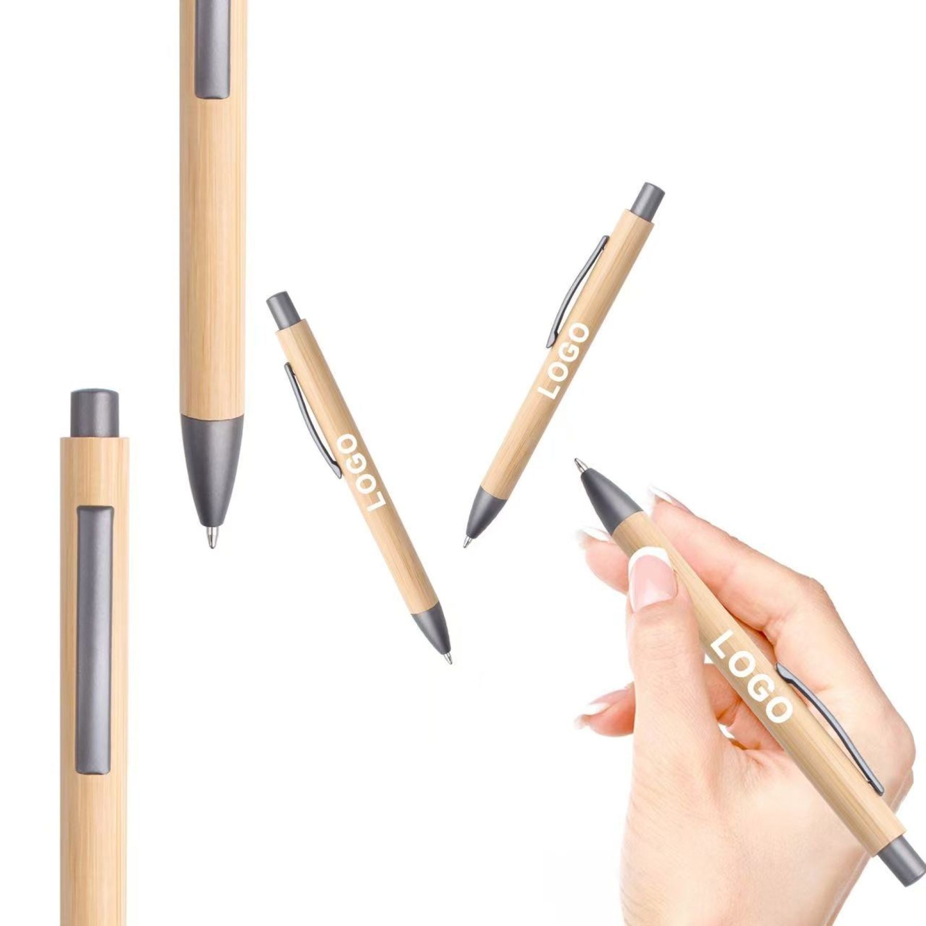 Bamboo Round Ballpoint Pen