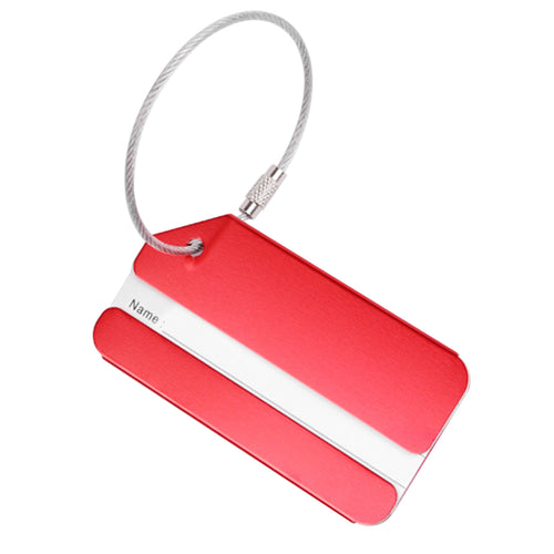 Aluminum Travel Luggage Tag