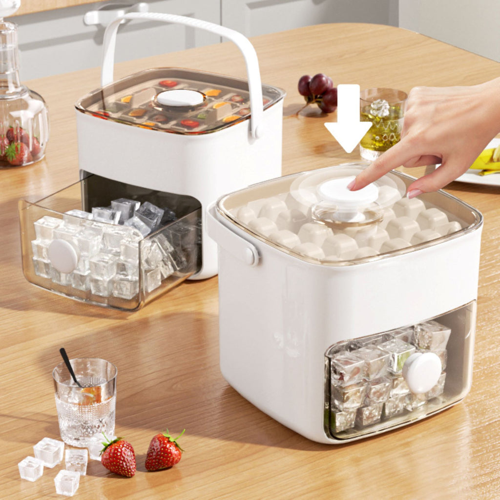 Press - Type Ice Cube Tray Mold
