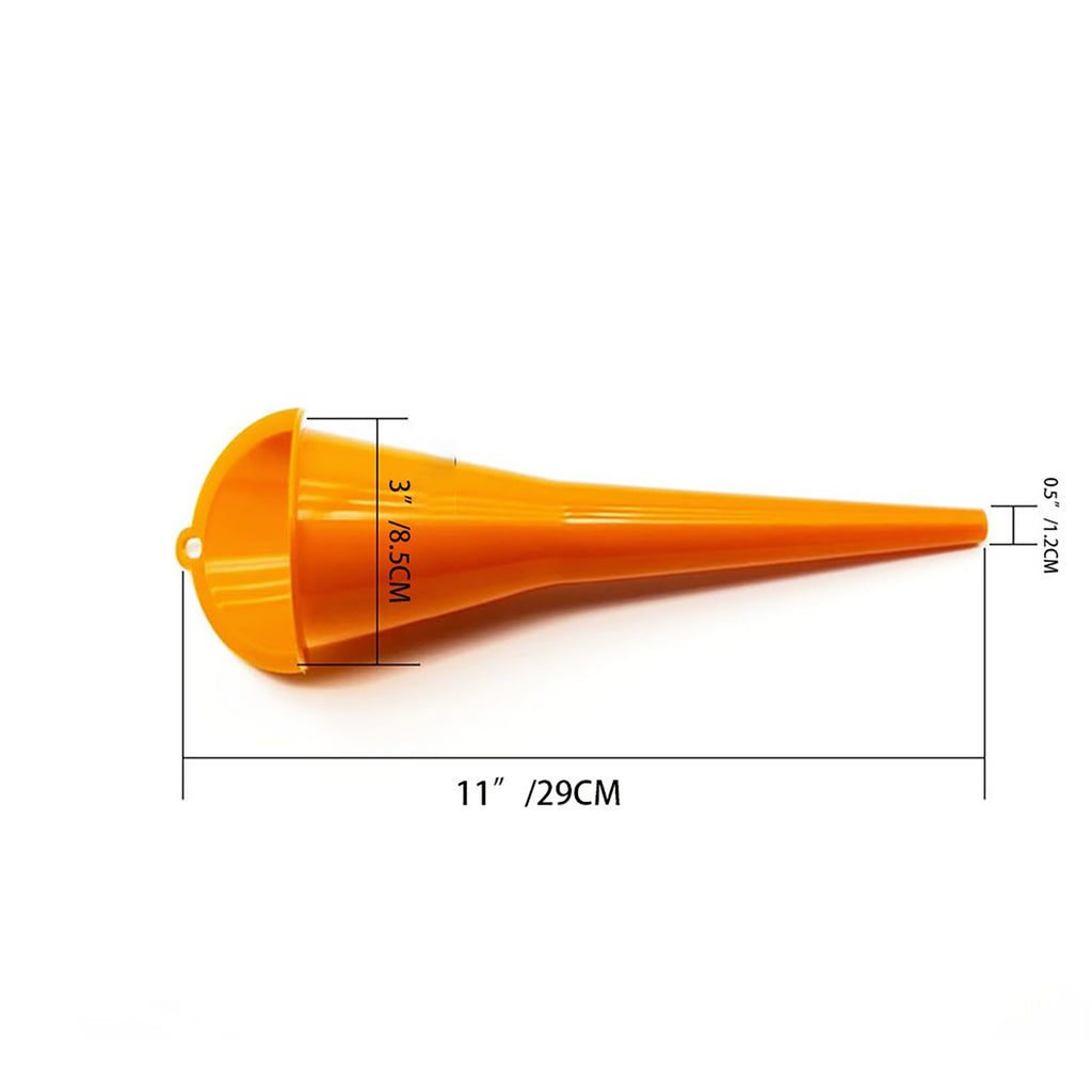 Multipurpose Long Stem Plastic Funnel