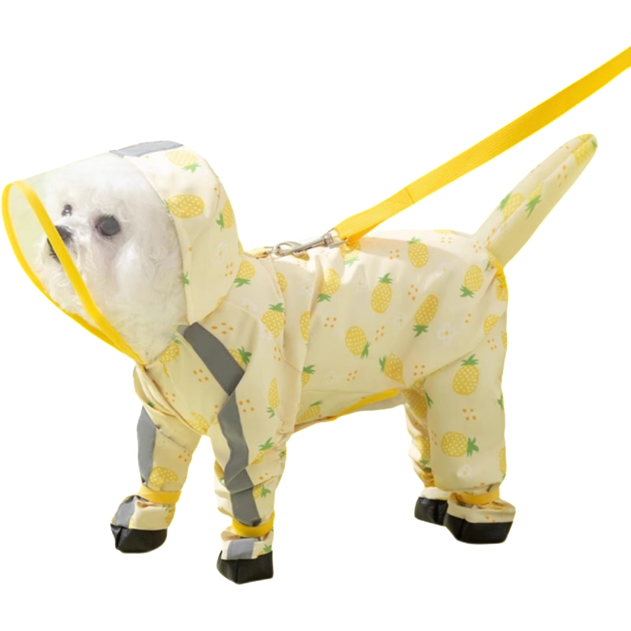 Waterproof Full Body Dog Raincoat With Boots