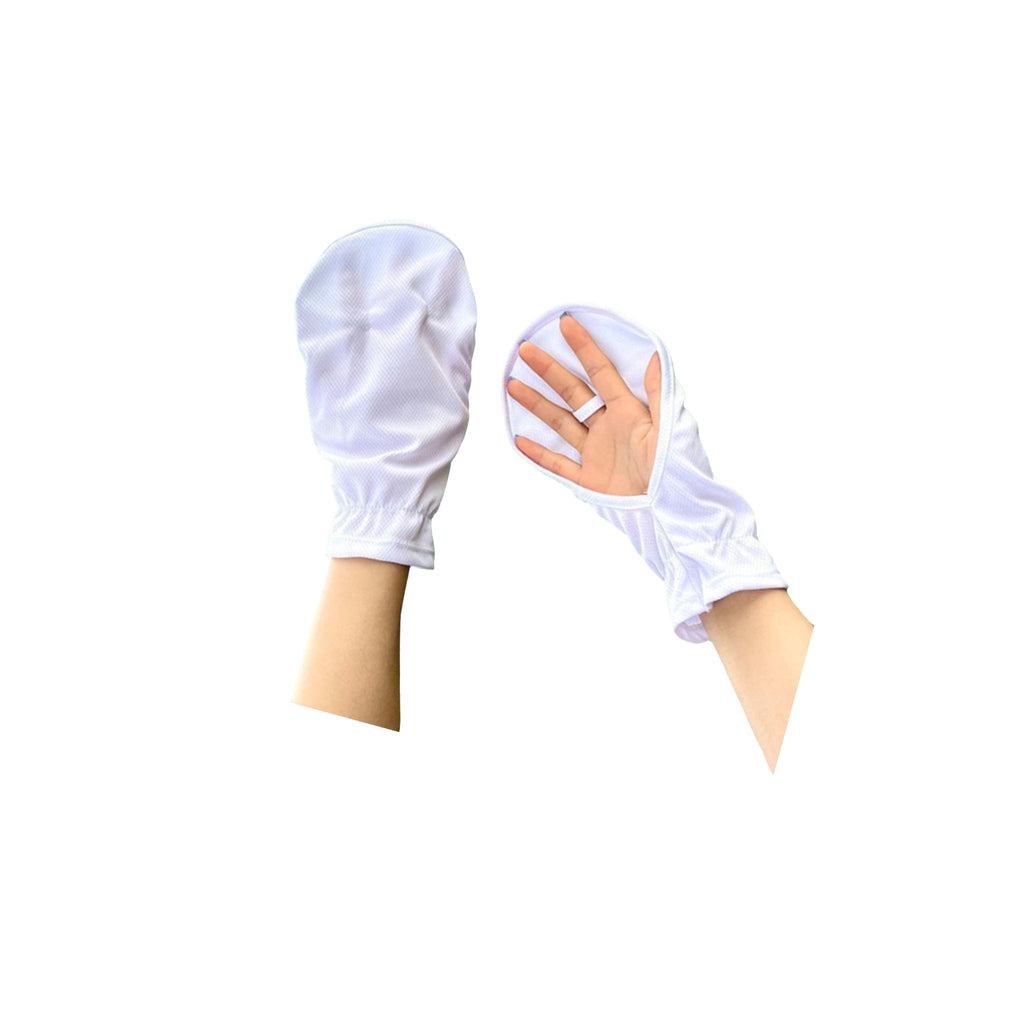 UPF 50 Cooling Fingerless Sun Gloves Women Driving