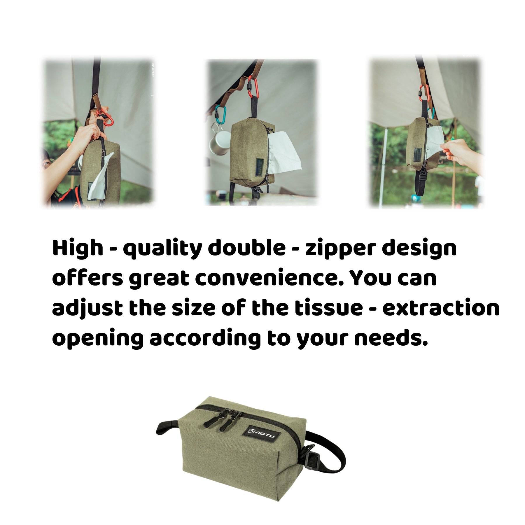 Outdoor Camping Tissue Storage Box