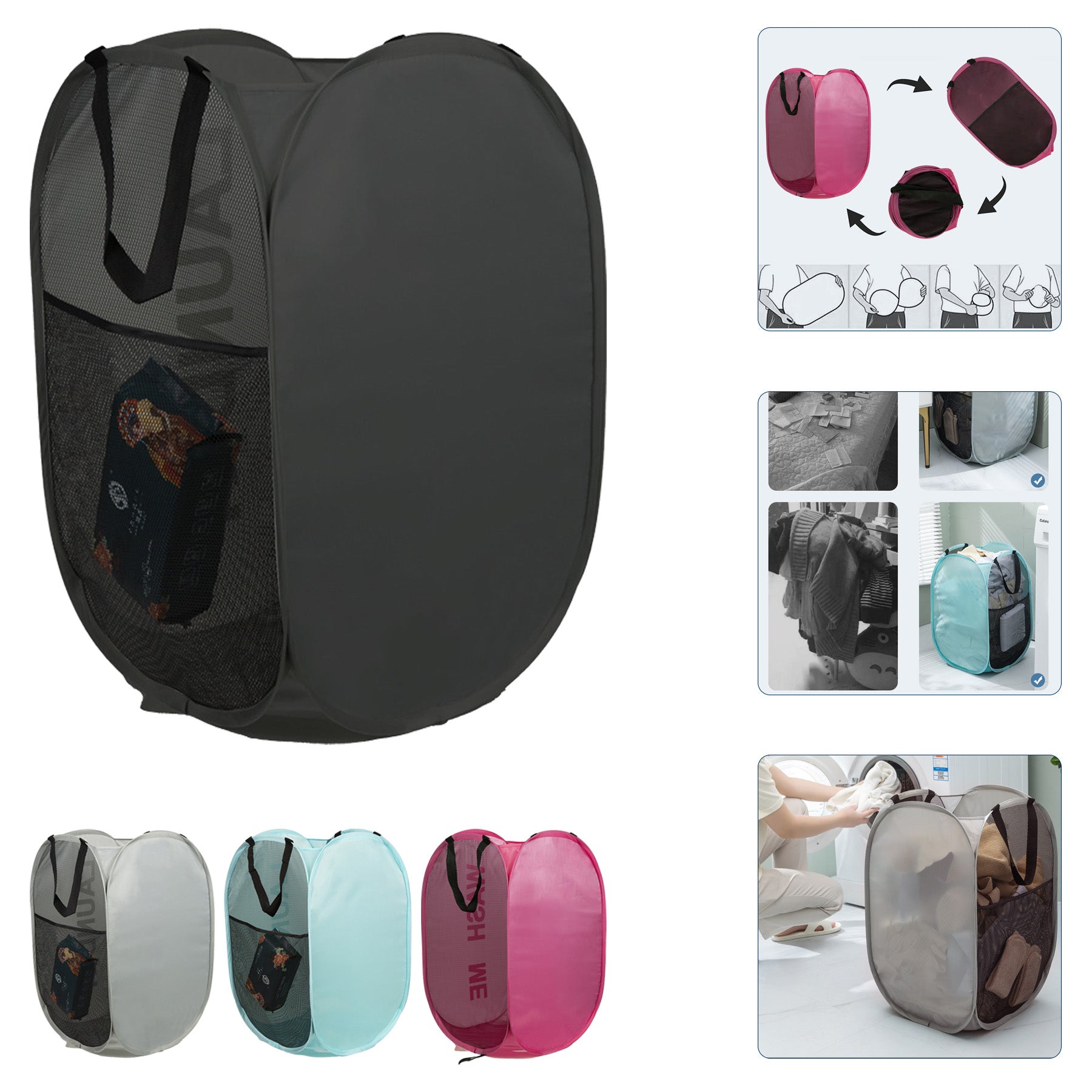 Collapsible Laundry Basket