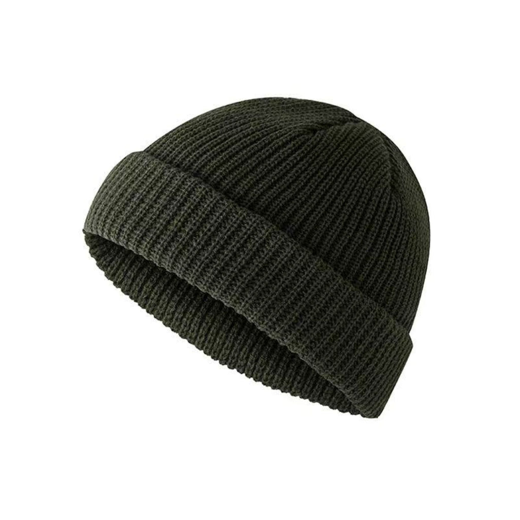 Thick-Waist Knitted Hat