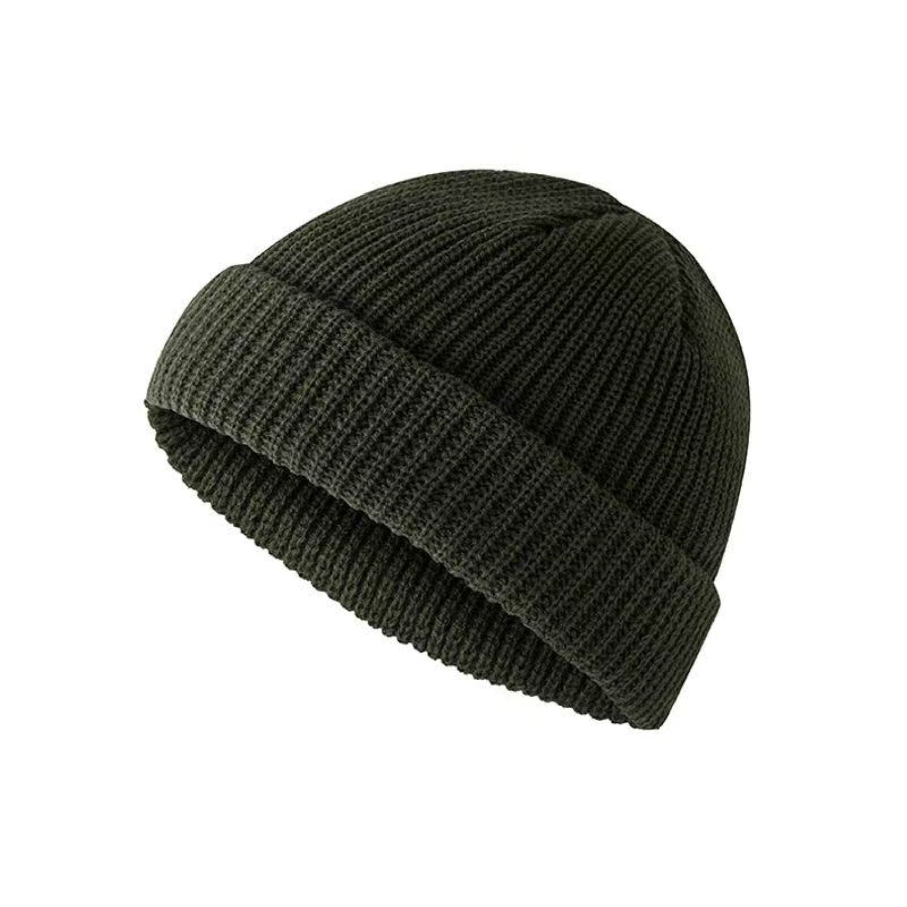 Thick-Waist Knitted Hat