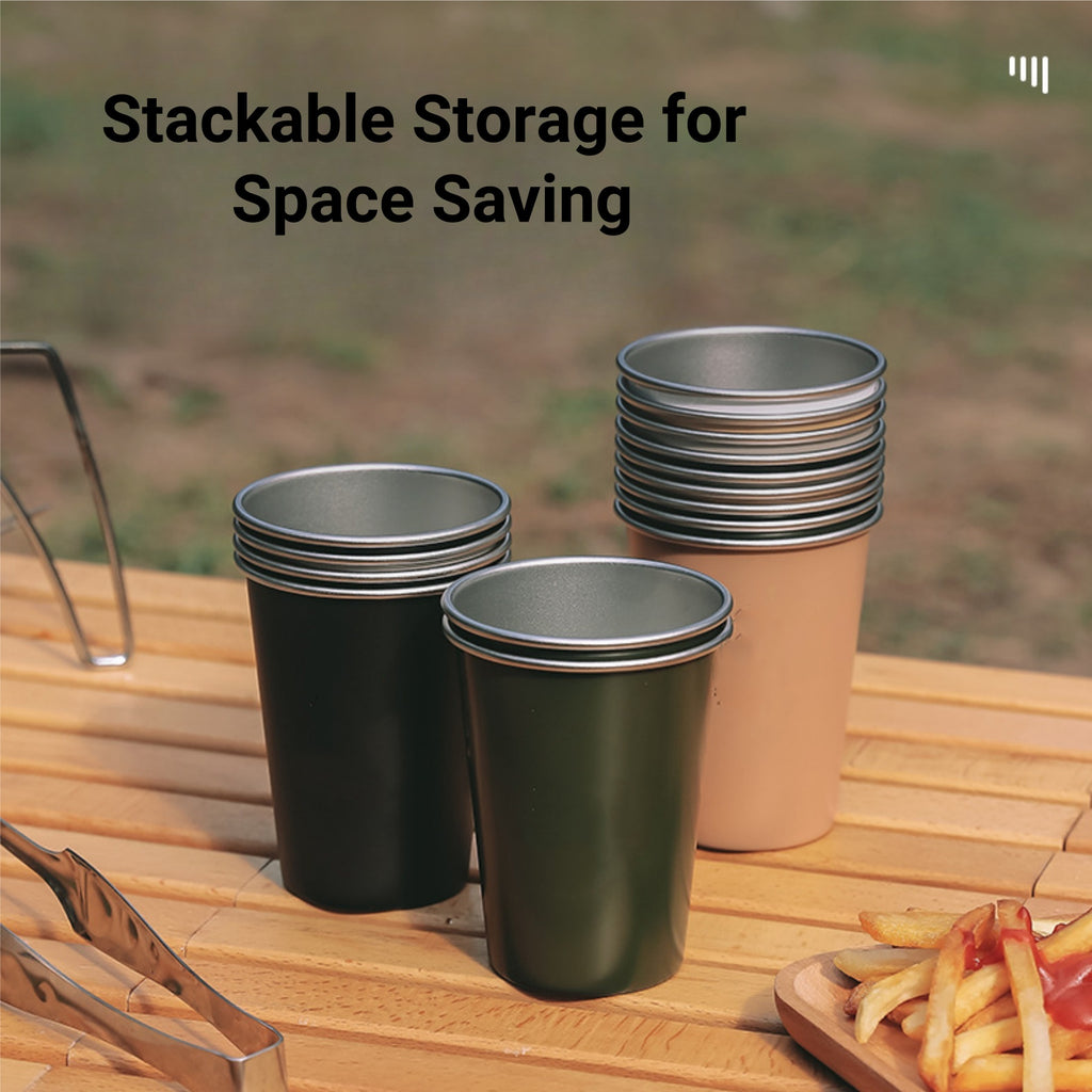 Outdoor 304 Stainless Steel Water Cup