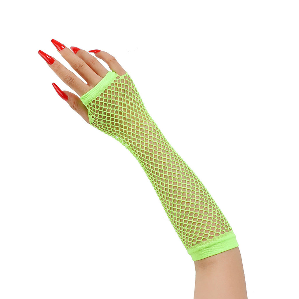 Fishnet Style Sexy Punk Gloves