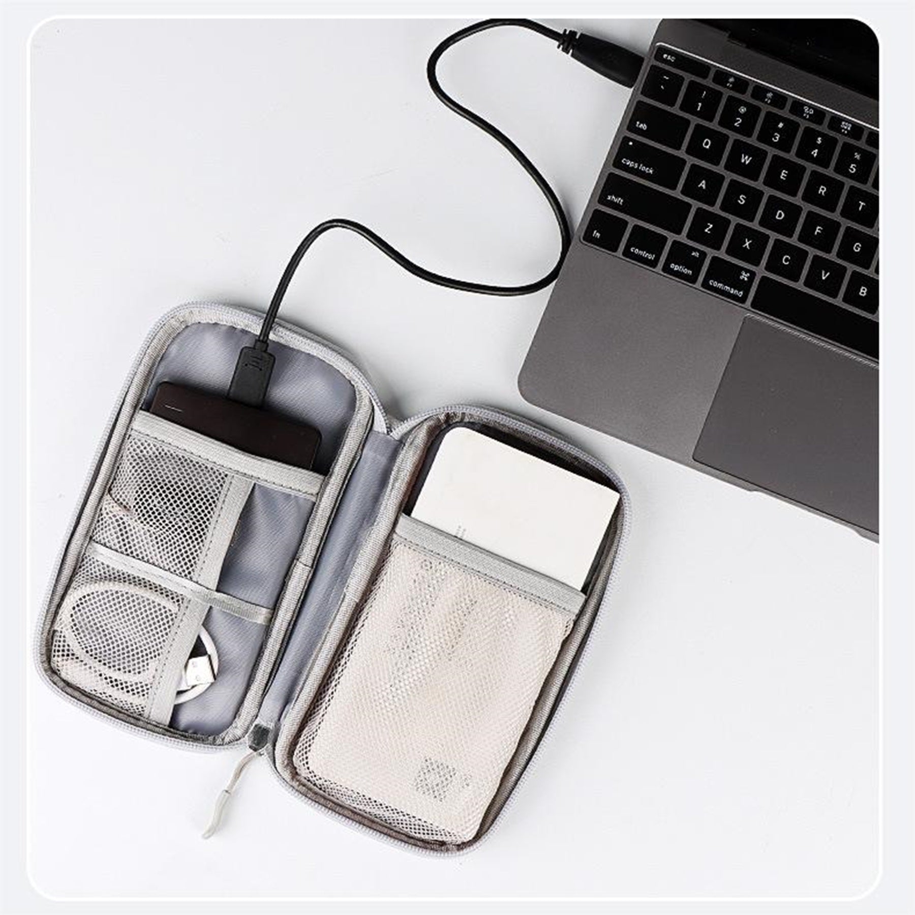 Multifunctional Mobile Phone Digital Accessories Storage Bag