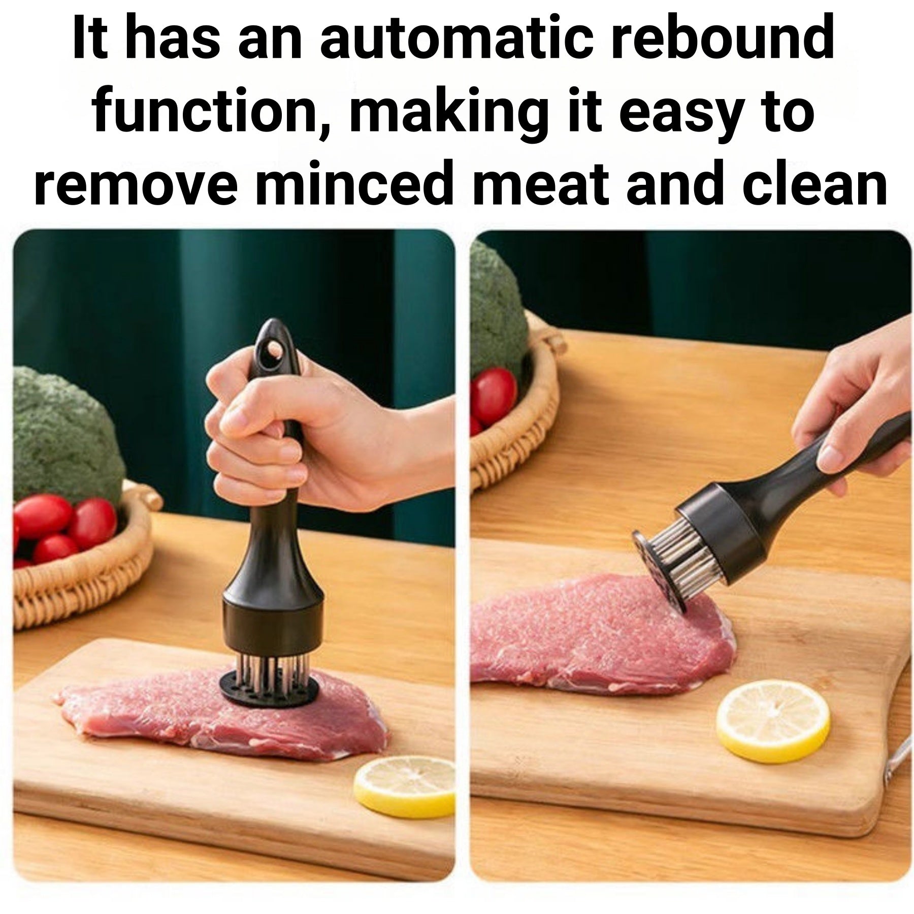 Stainless Steel Meat Tenderizer And Tendon Breaker