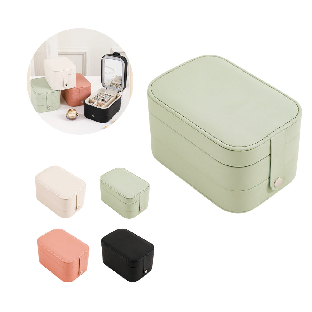 Three - Layer Portable Jewelry Box