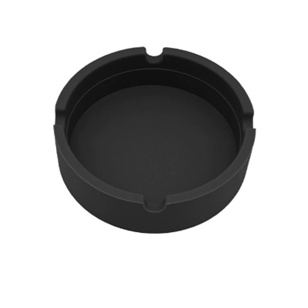 Round Silicone Ashtray with High Temperature Resistance