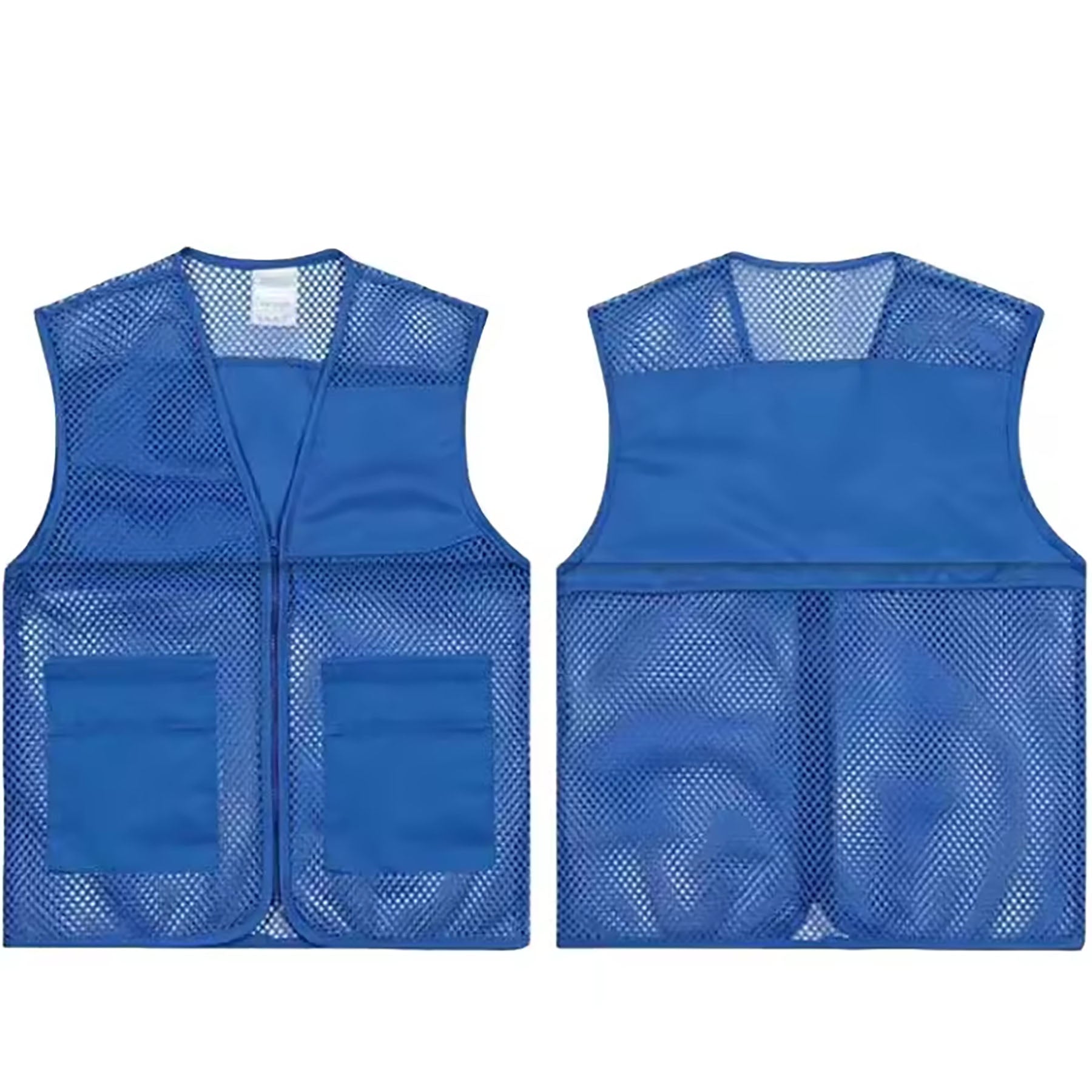 Multi-Color Volunteer Advertising Mesh Vest