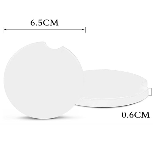 Anti-Slip Absorbent Car Coaster