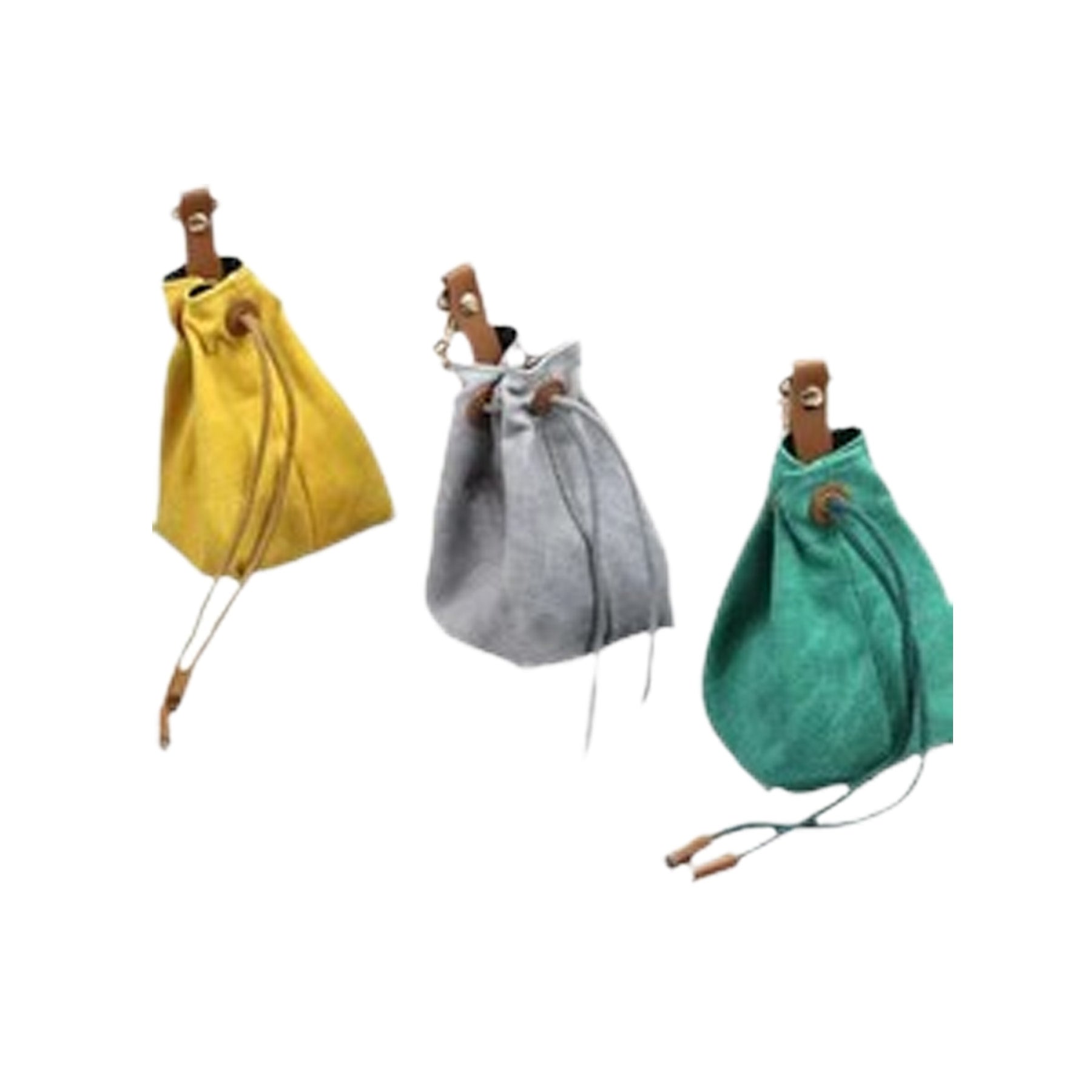 Canvas Pet Treat Pouch with Leather Buckle