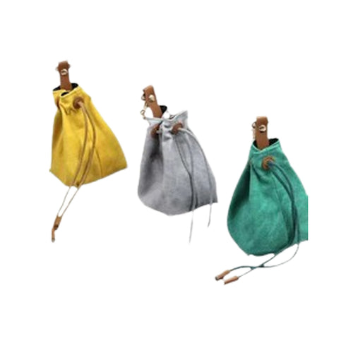 Canvas Pet Treat Pouch with Leather Buckle