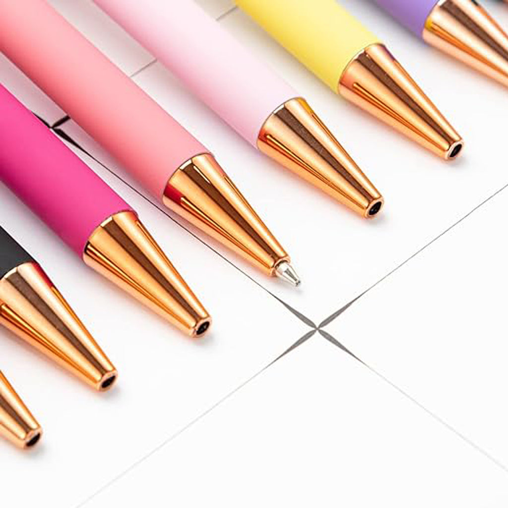 Push Action Metal Ballpoint Pen