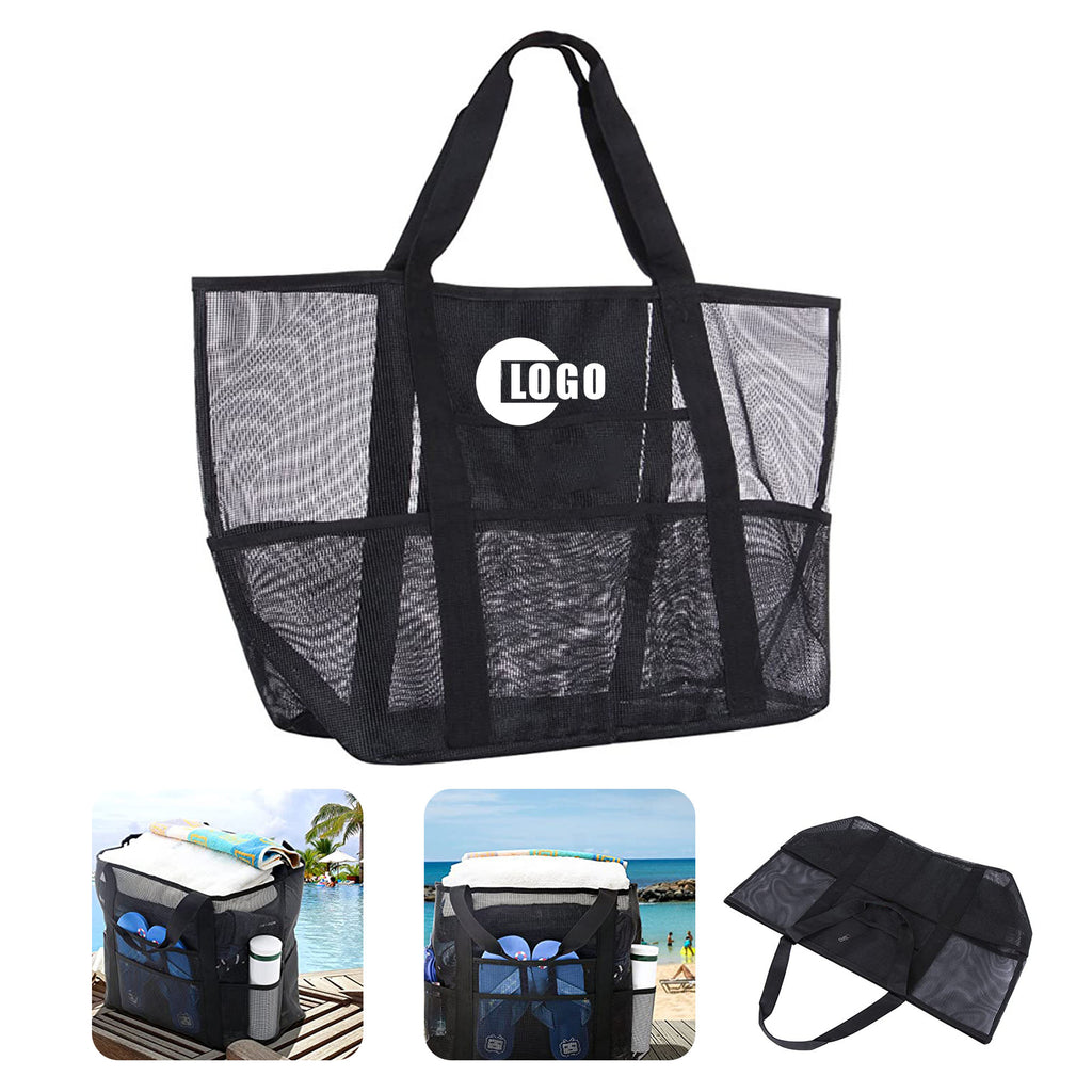 Mesh Beach Bag Over-Sized Tote
