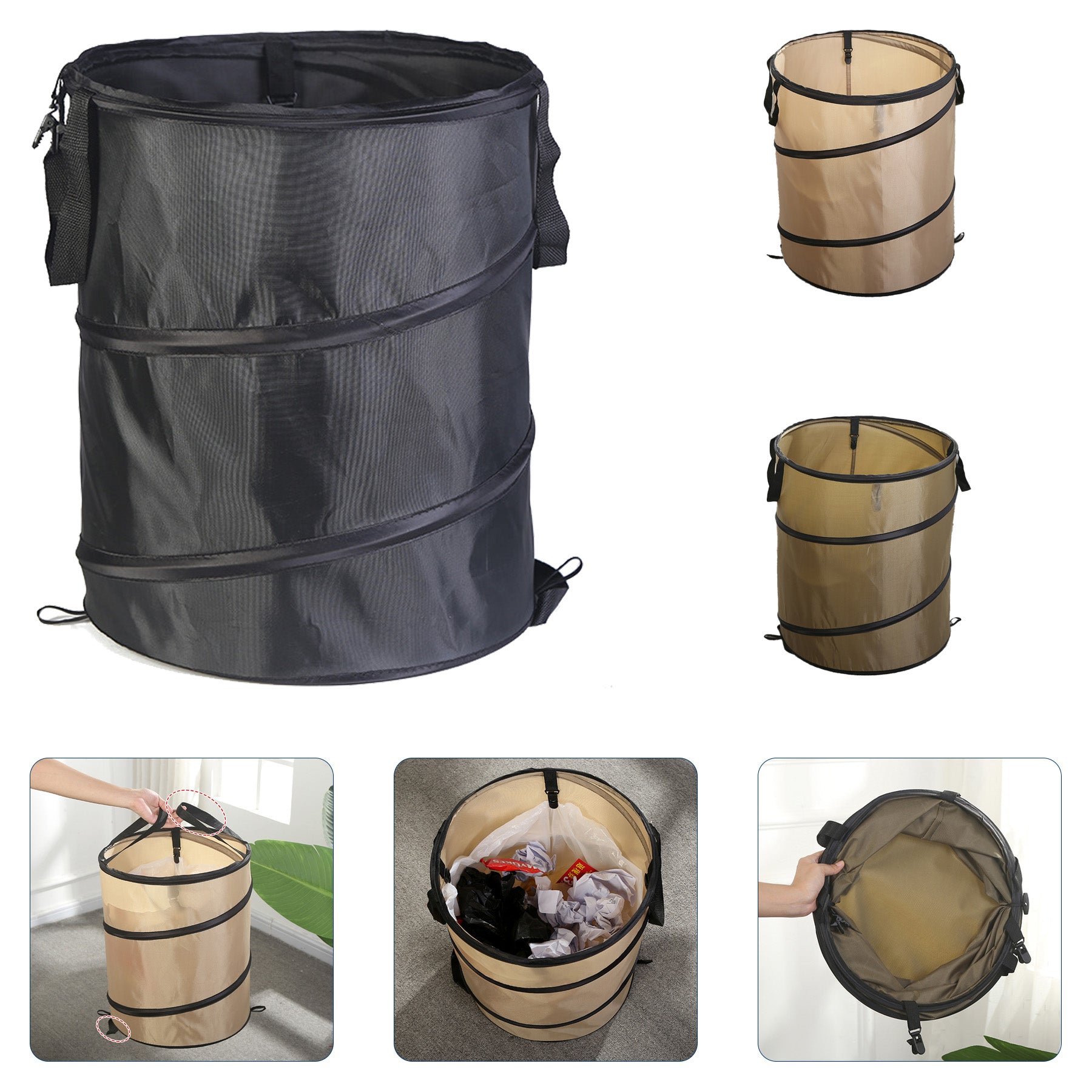 Collapsible Gardening Trash Bins