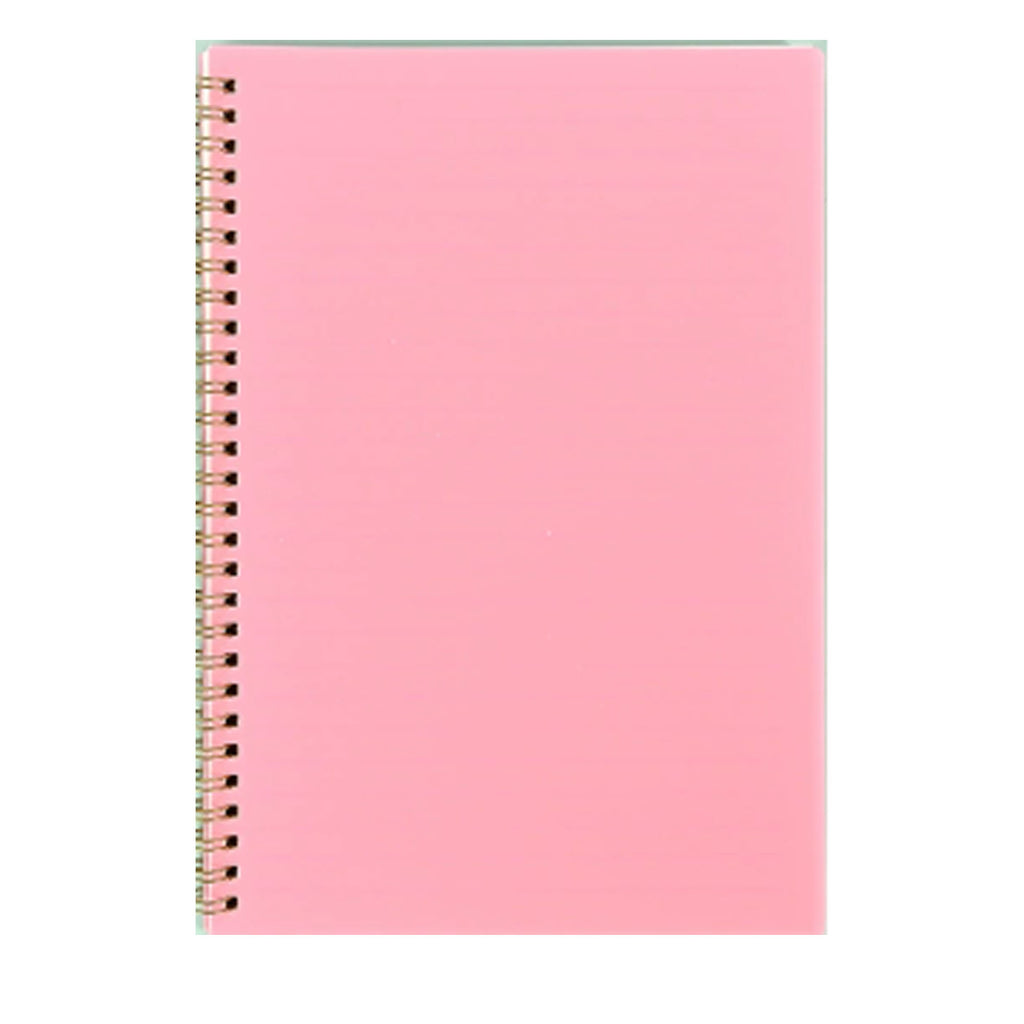 A5 Plastic Cover Notebook with Spiral Binding