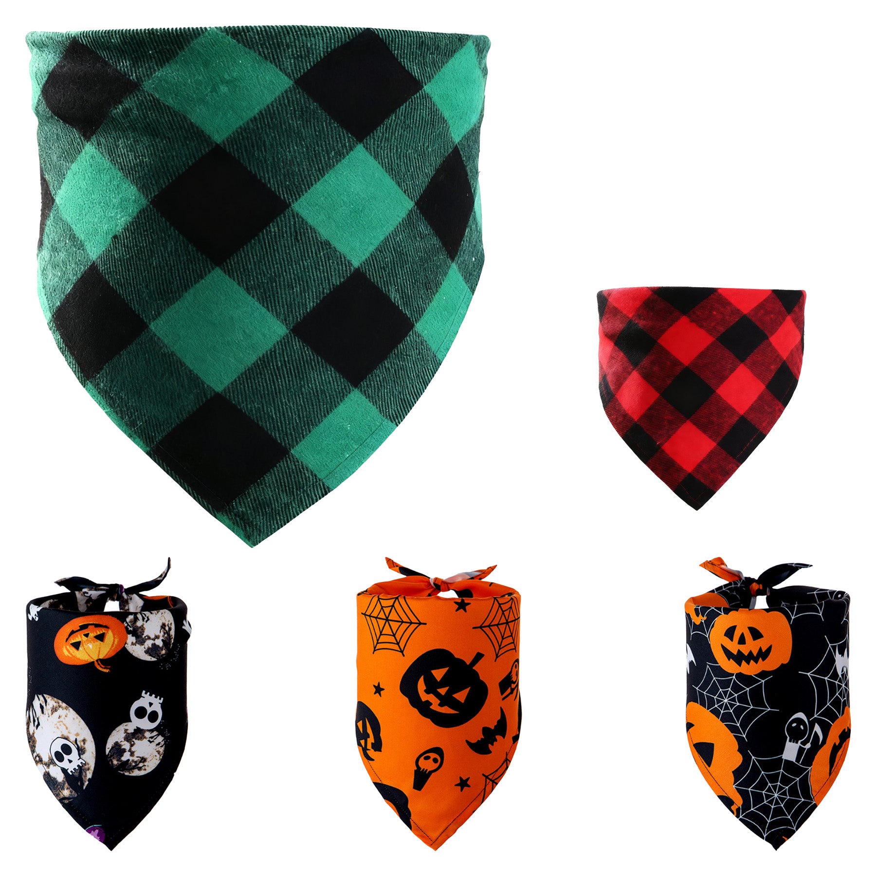 Pet Bandanna Triangle Polyester Rotary Printed