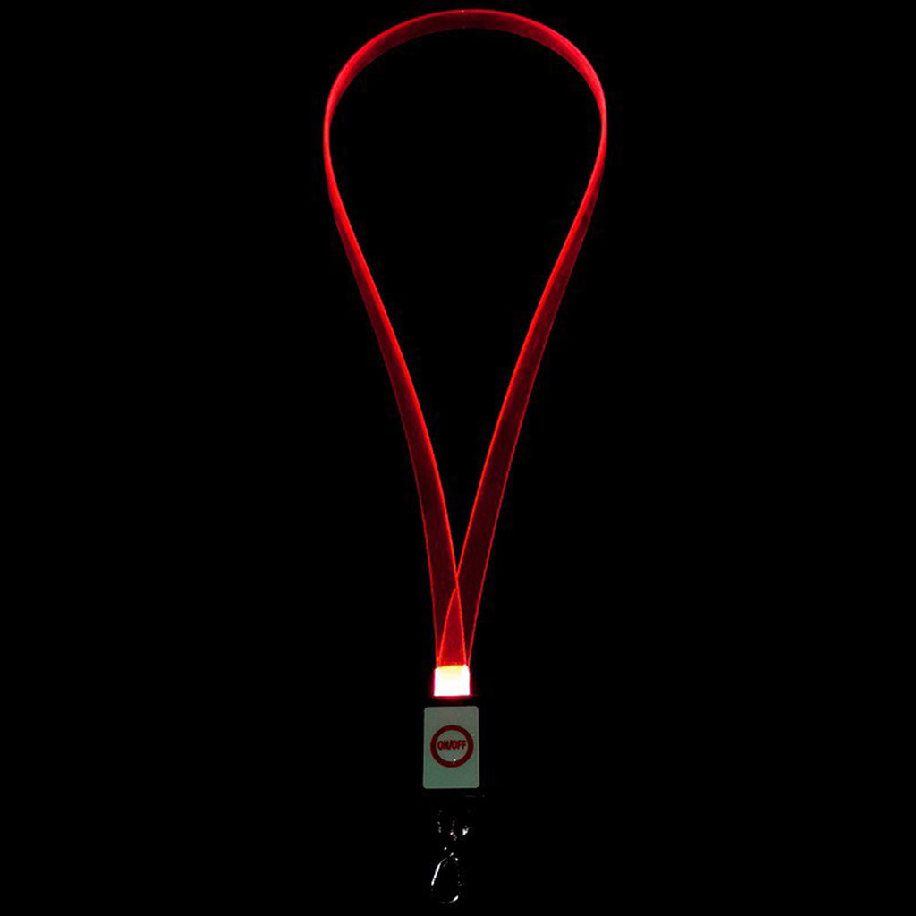 LED Light Transparent Lanyard