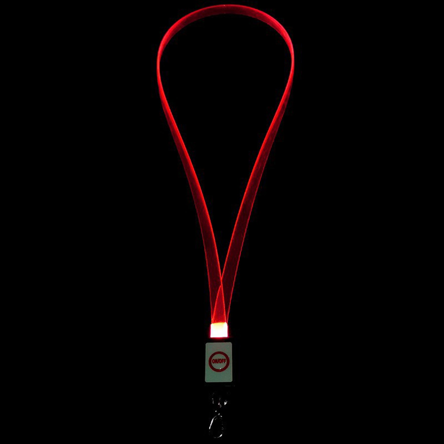 LED Light Transparent Lanyard