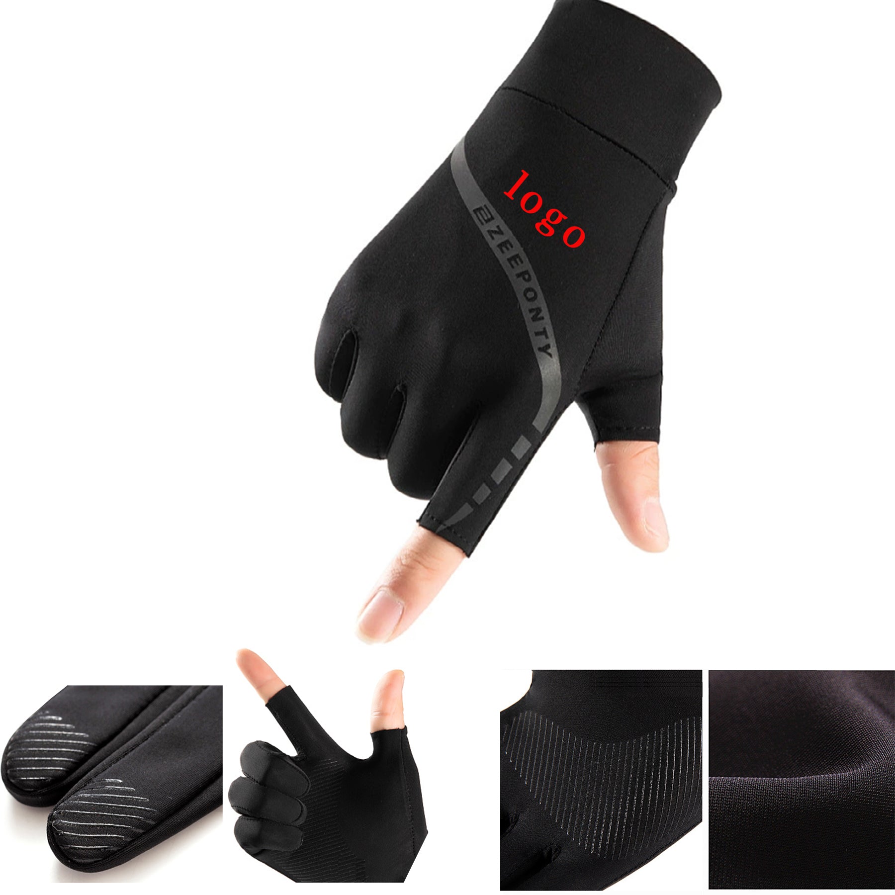 Thin Ice Silk Sunscreen Gloves For Summer