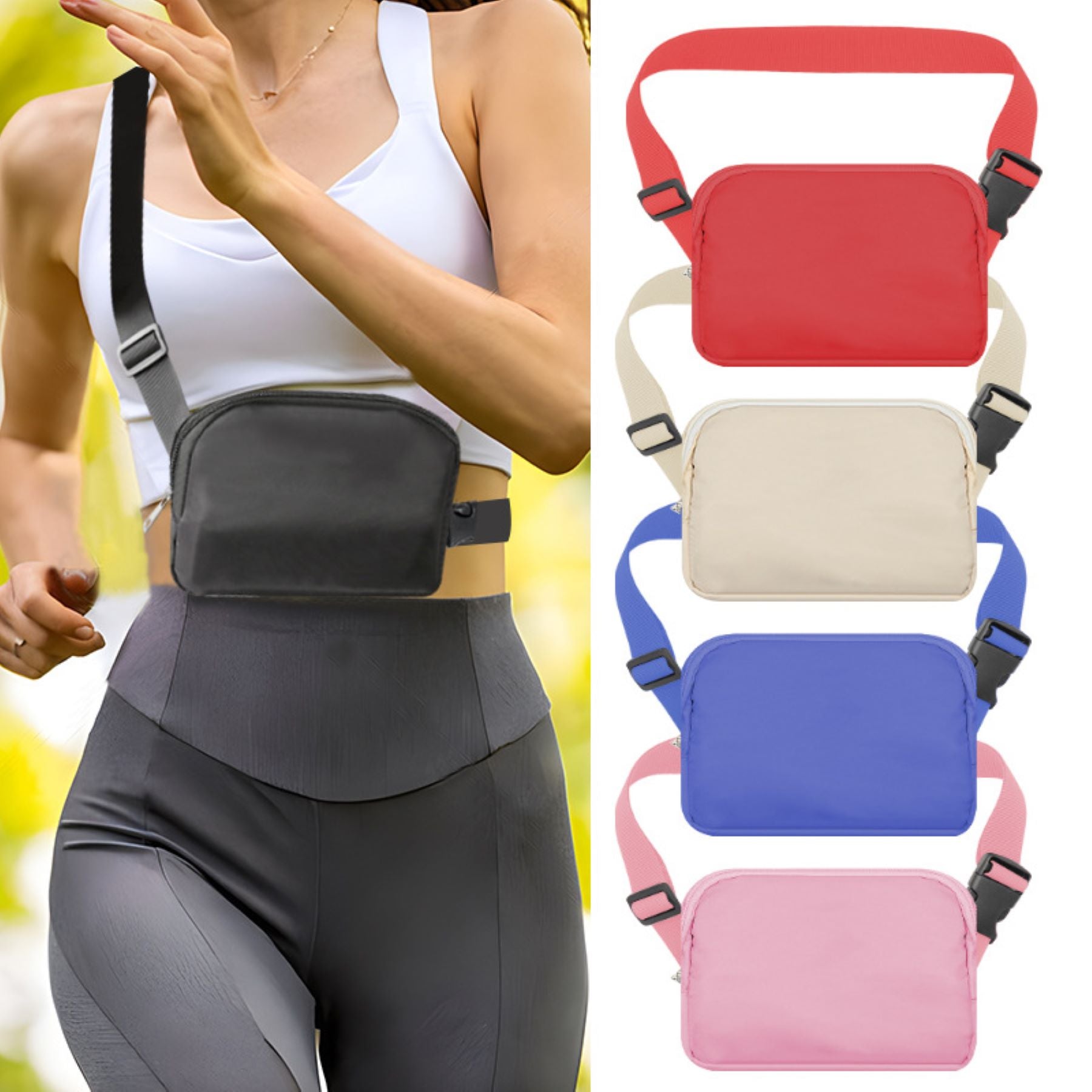 Nylon Waterproof Outdoor Fanny Pack