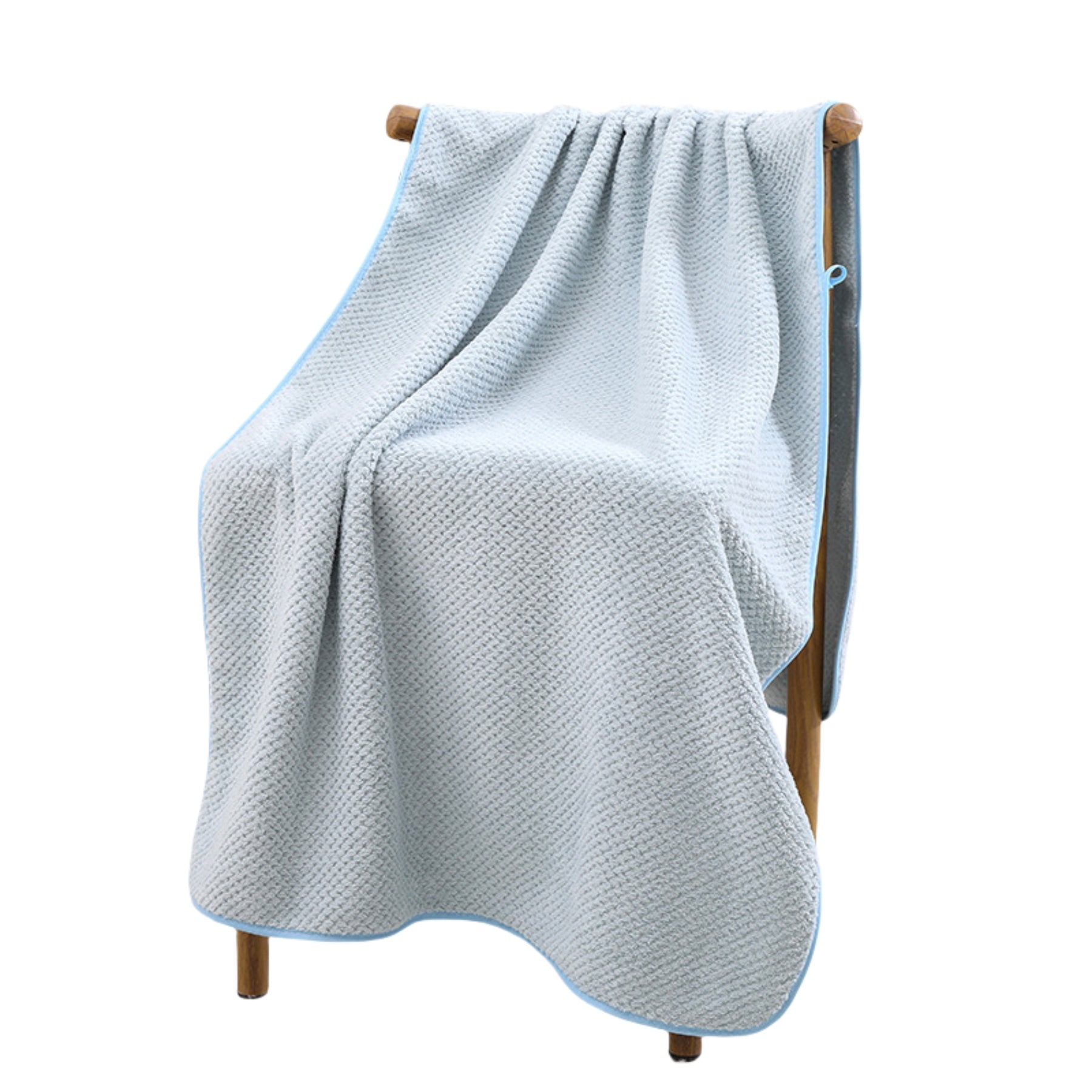 Coral Velvet Bath Towel