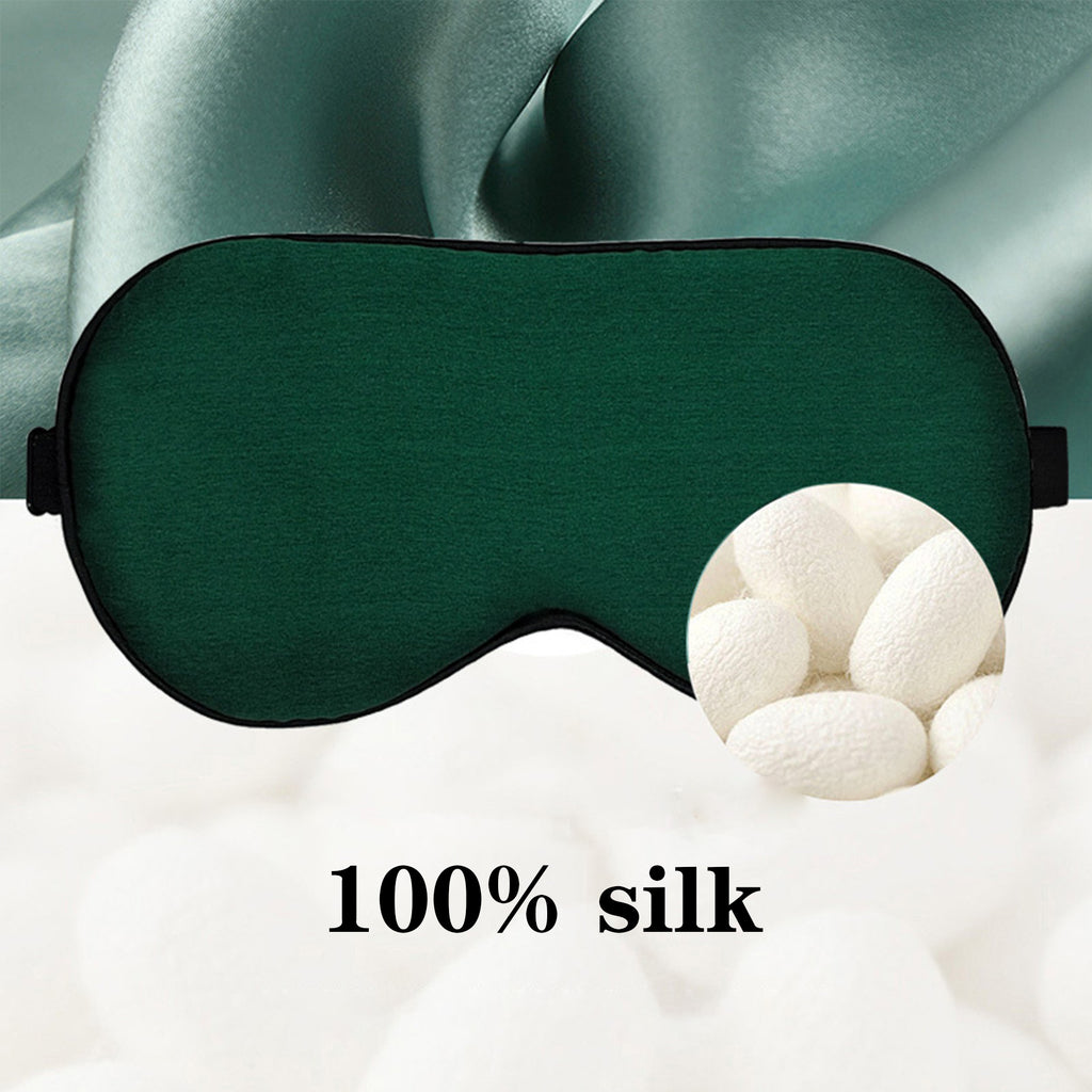 100% Real Mulberry Silk Light Blocking Sleep Eye Mask