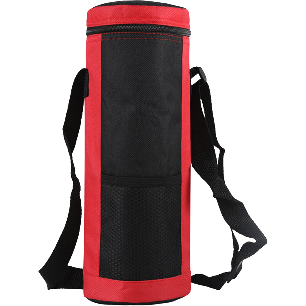 Insulated Aluminum Foil Crossbody Bottle Cup Holder
